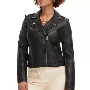 Levi’s FAUX LEATHER MOTO JACKET small
